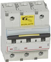 Выключатель автоматический Legrand DX3-E 10000 3п 80А C 16кА картинка